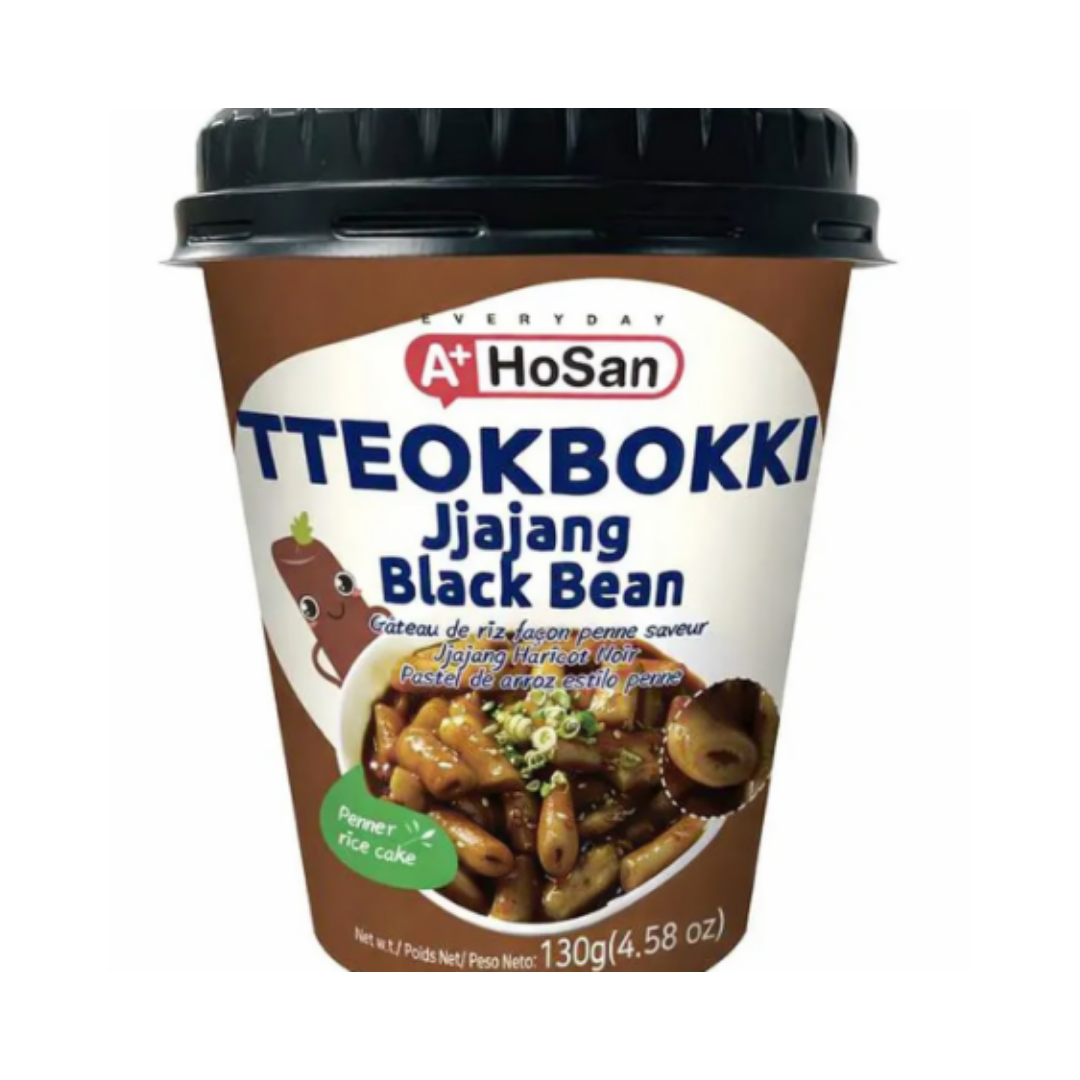 A+ Hosan Tteokbokki Jjajang Black bean Cup 130g