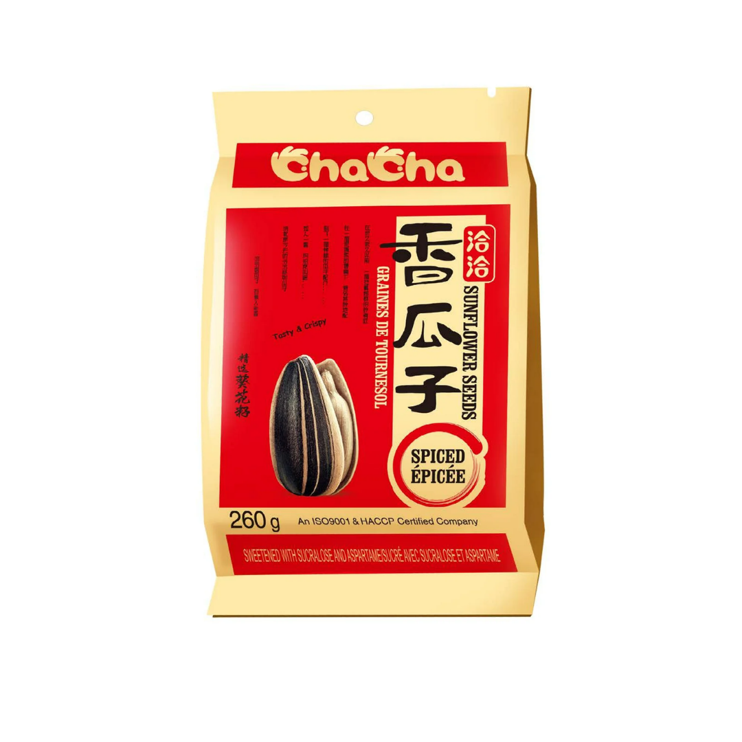 Cha Cha Sunflower Seeds Spiced 260g