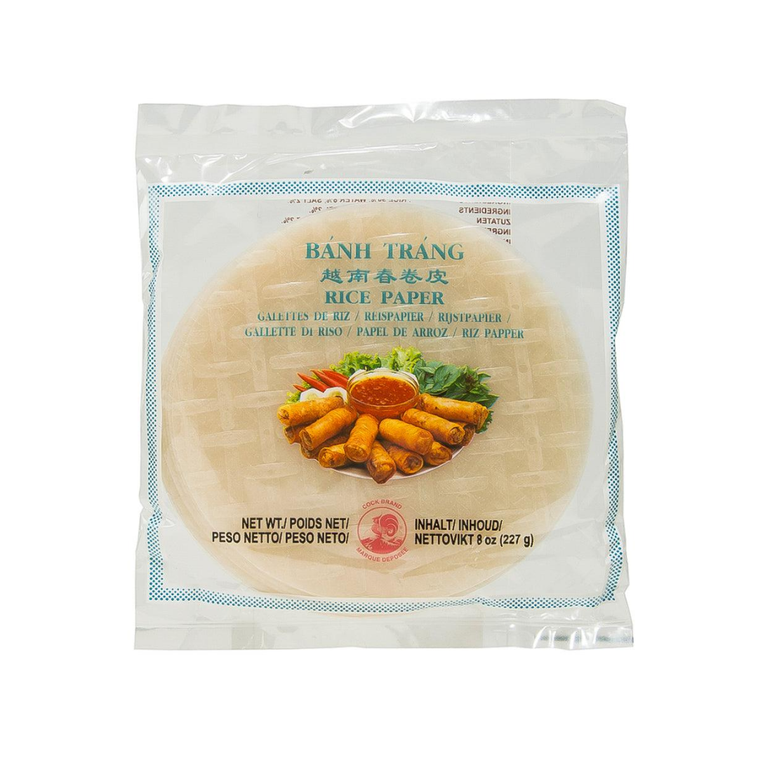 Cock Brand Banh Trang Rice Paper 454g 22cm