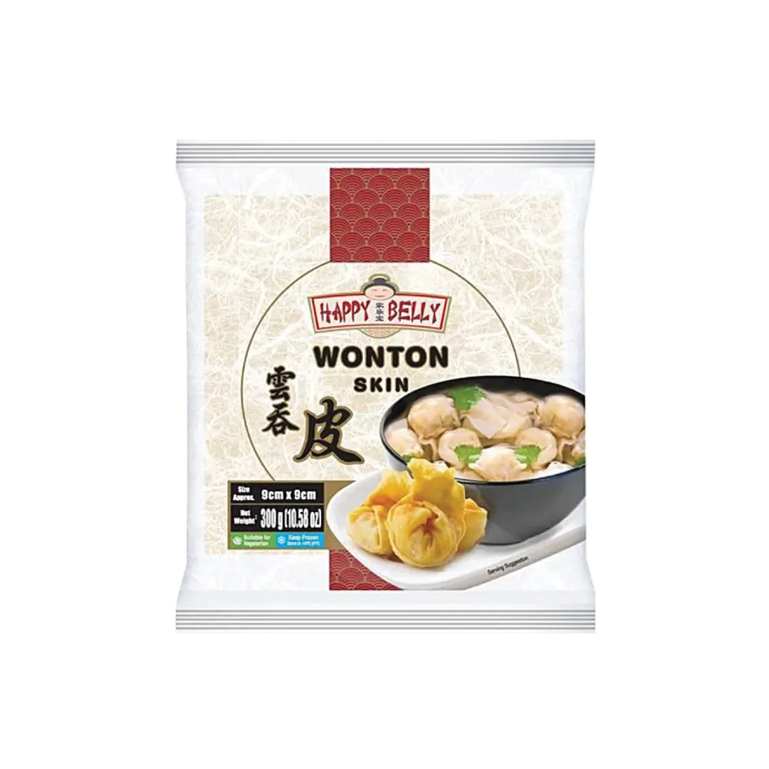 Happy Belly Wonton Skin 300g