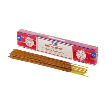Satya Nag Champa Indian Rose Incense 15g