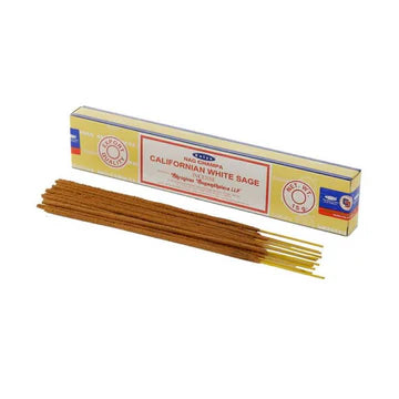 Satya Nag Champa Califorian White Sage Incense 15g