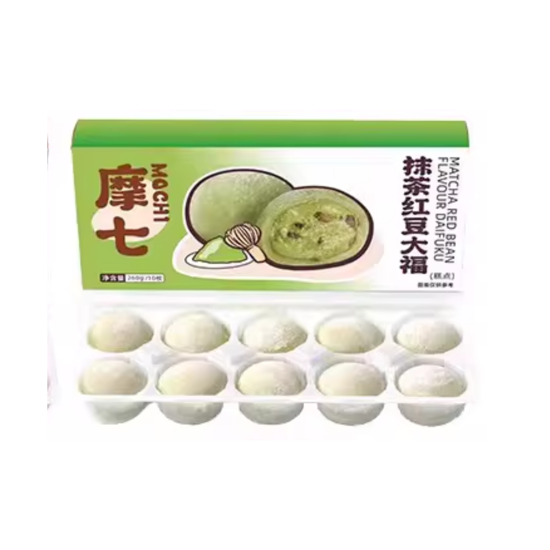 Matcha Red Bean Flavor Mochi 10PCS