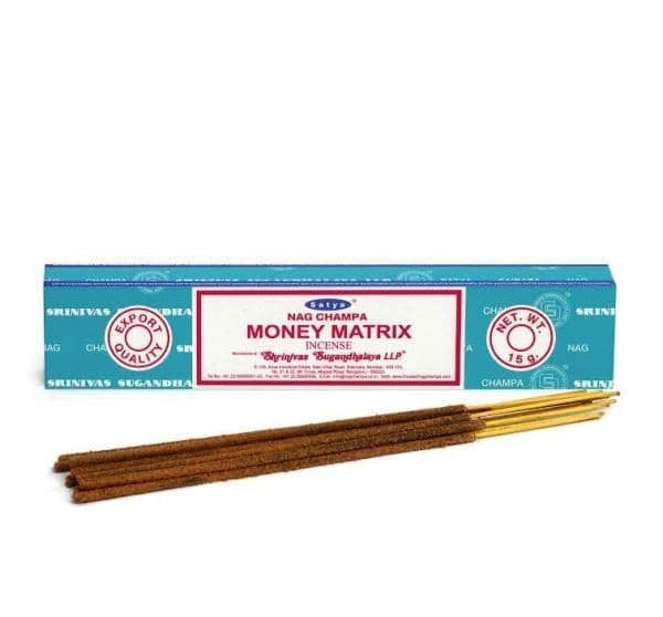 Satya Nag Champa Money Matrix Incense 15g