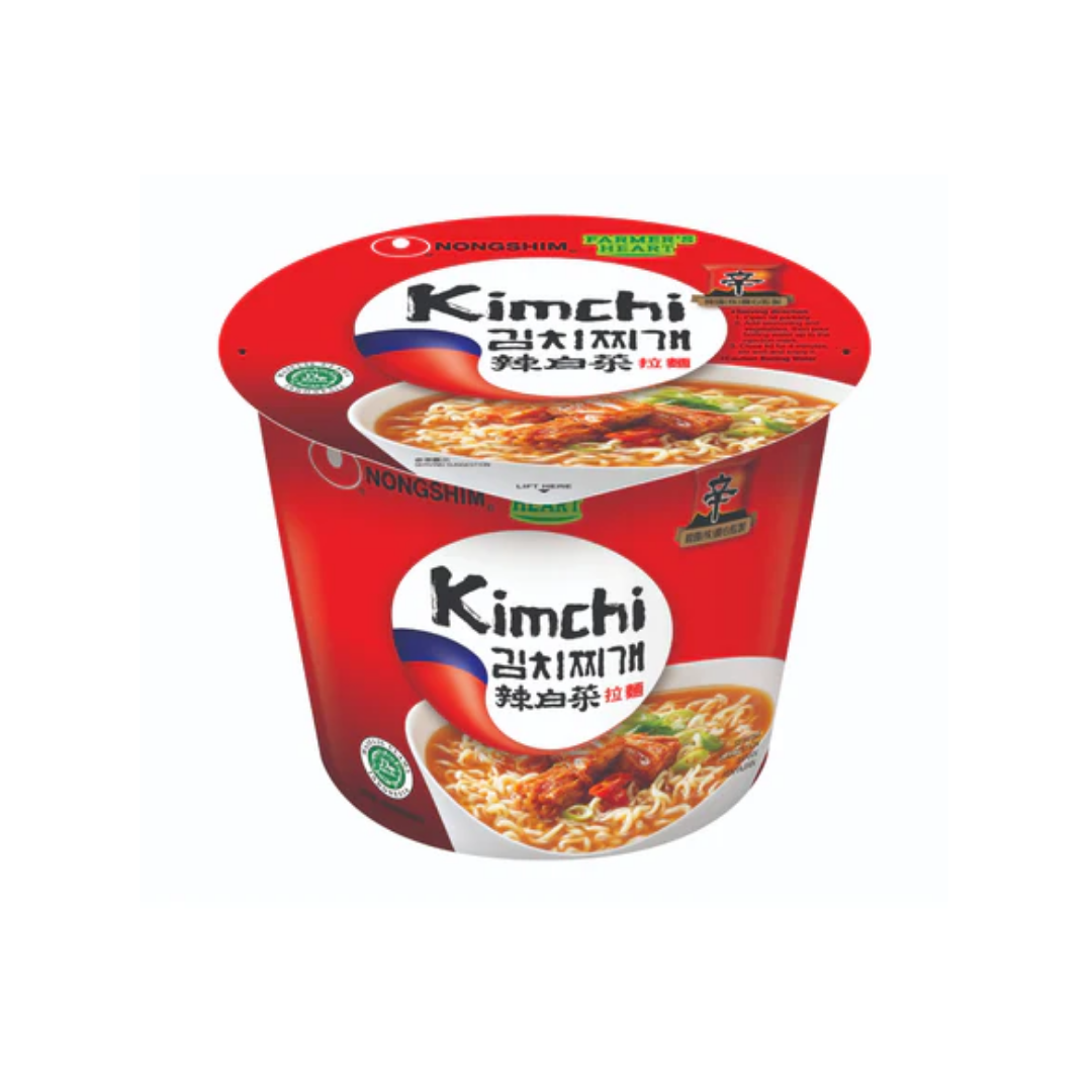 Nongshim Kimchi Ramyun/Noodle Big Bowl Cup 117g