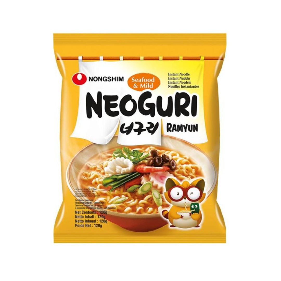 Nongshim Neoguri Seafood & Mild Ramen 120g
