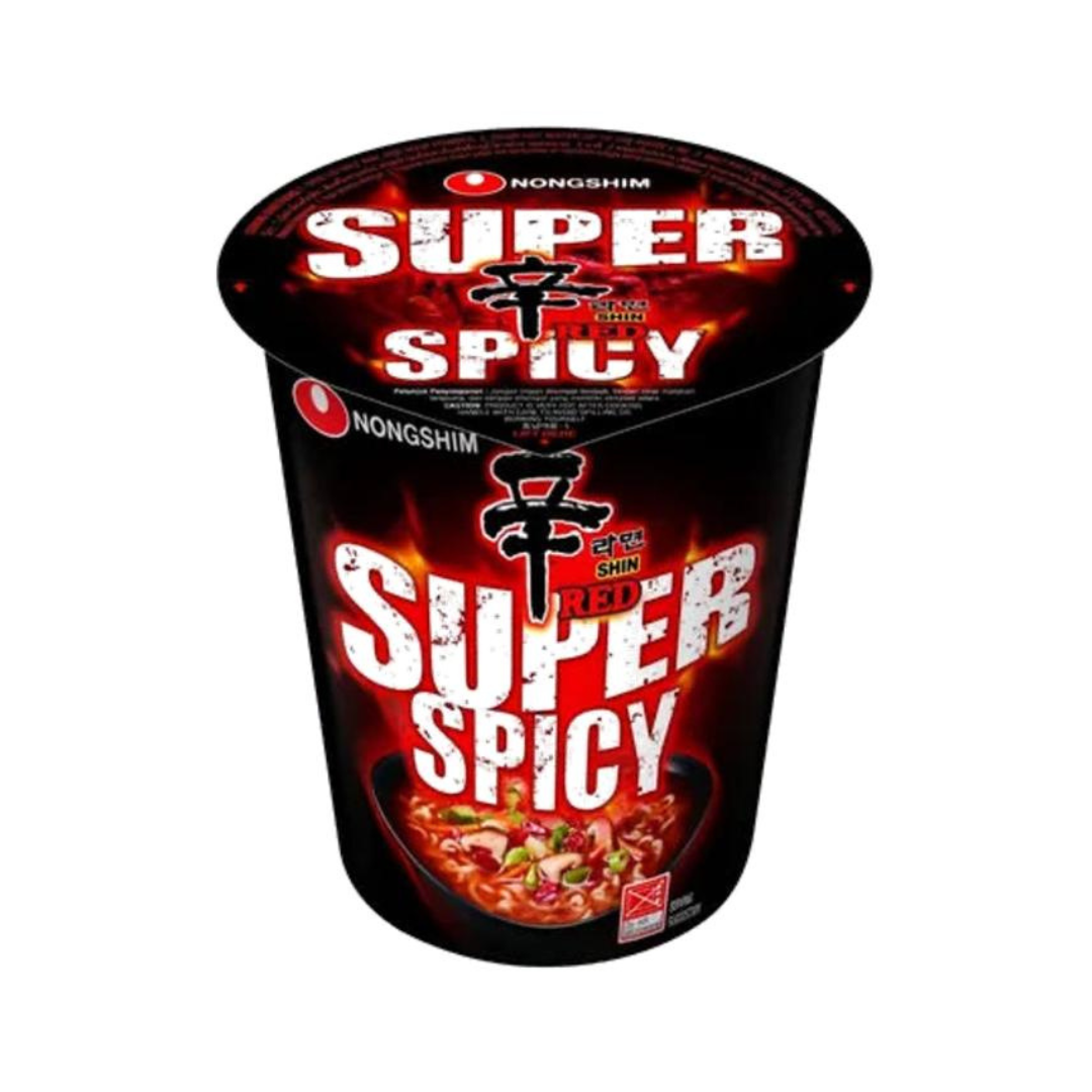 Nongshim Shin Red Super Spicy Cup Noodle 68g