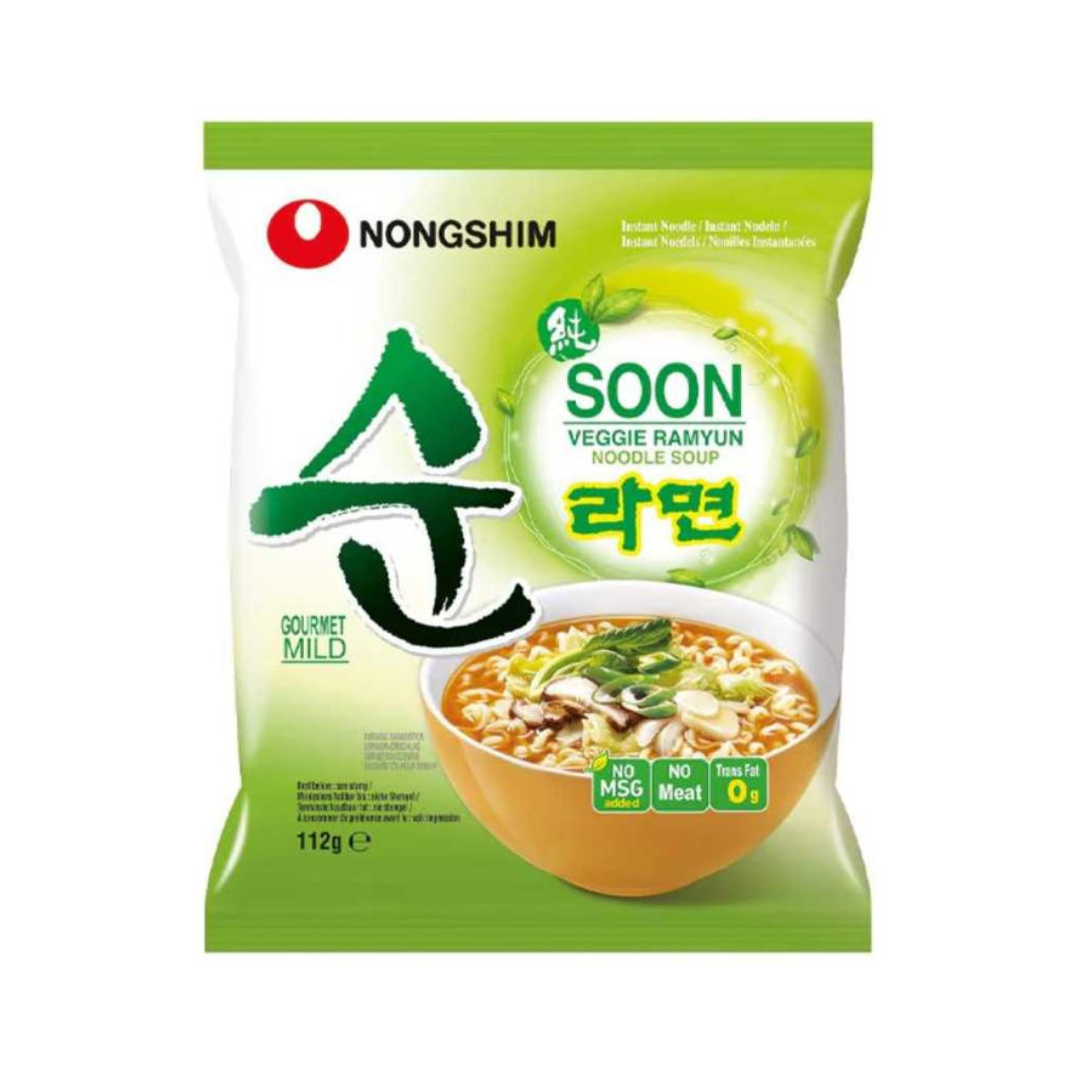 Nongshim Soon Veggie Ramyun 112g