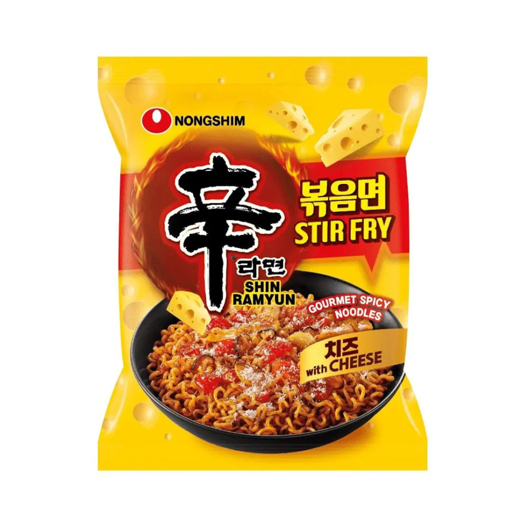 Nongshim Stir Fry With Cheese Shin Ramyun 136g