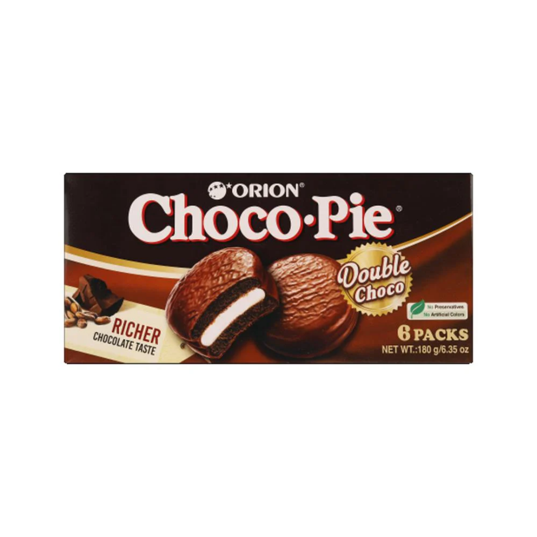 Orion Choco Pie Double Chocolate 180g