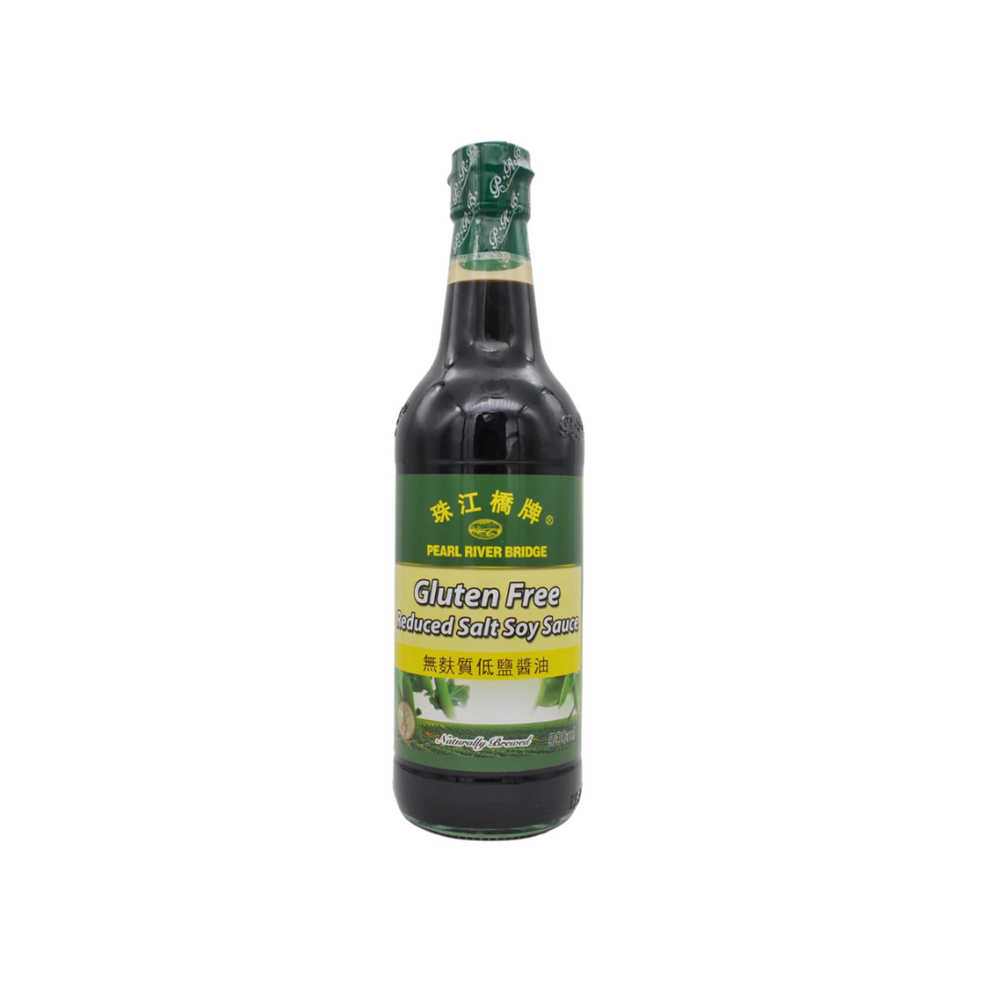 Pearl River Bridge Gluten Free Reduced Salt Soy Sauce 500ml
