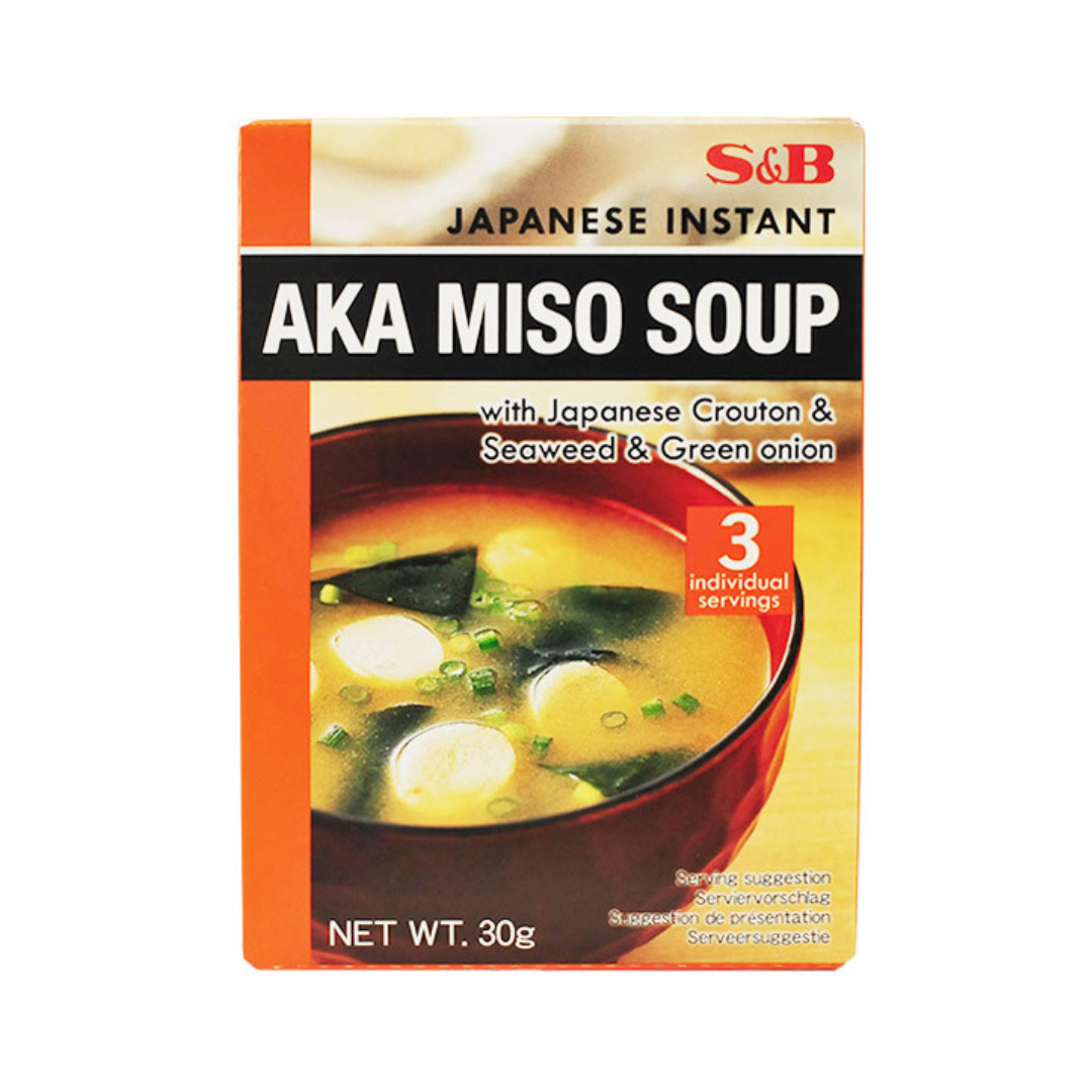 S&B Aka Miso Soup 3pk