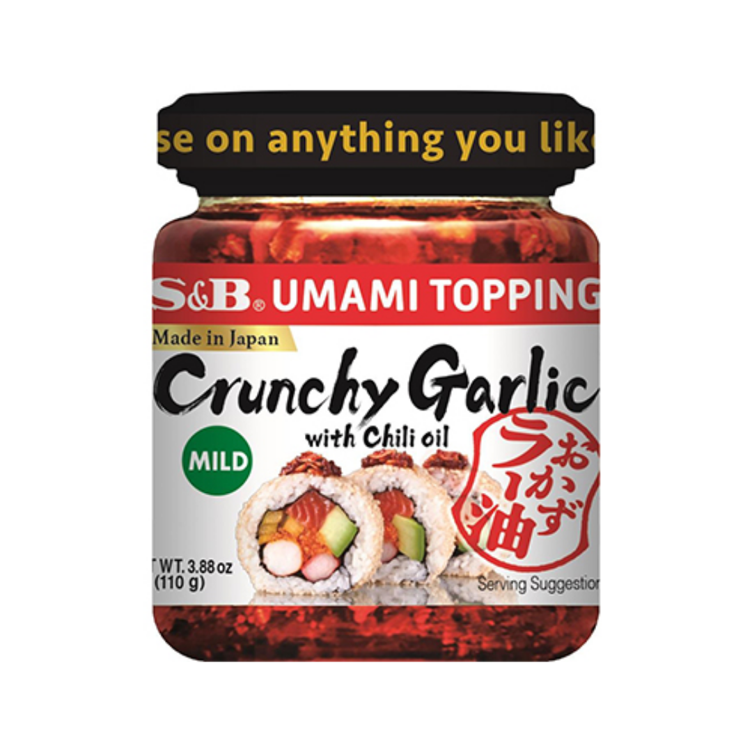 S&B Crunchy Garlic Umami Topping 110g
