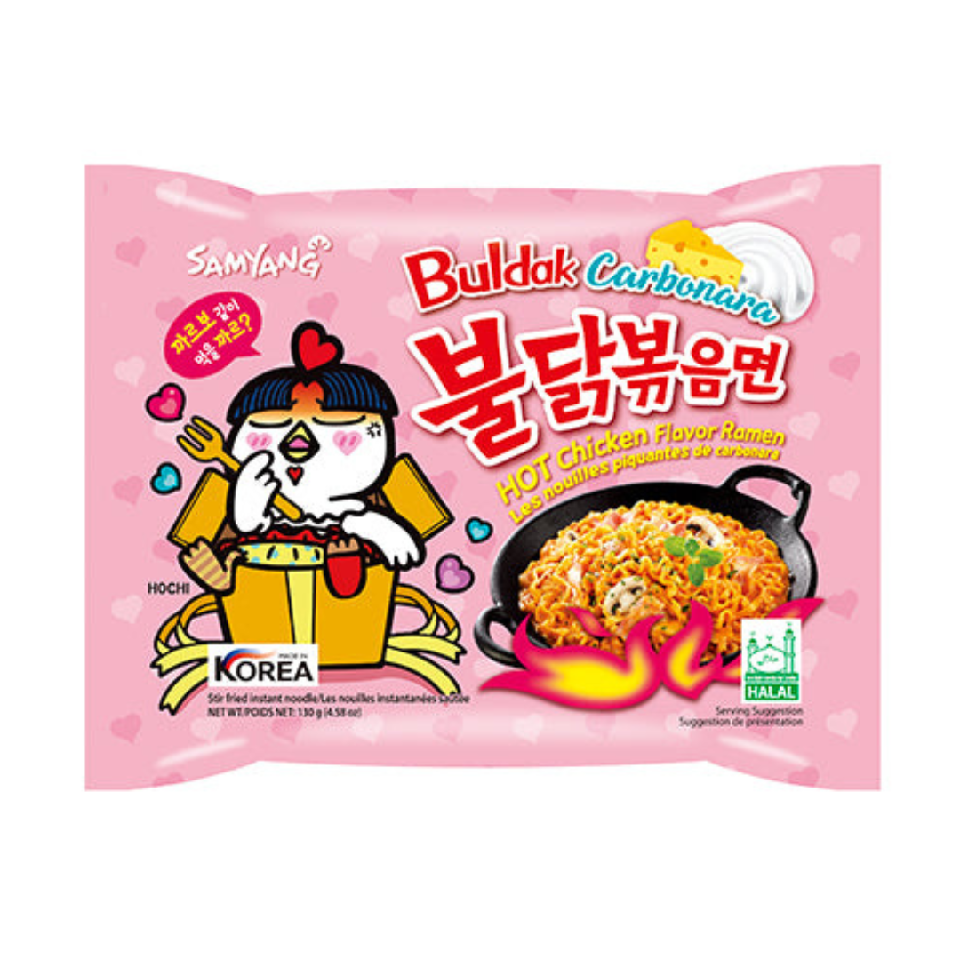 Samyang Buldak Carbonara Hot Chicken Ramen 130g