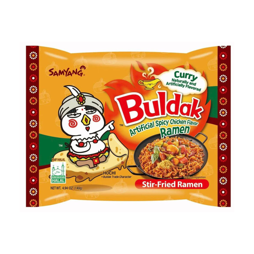 Samyang Buldak Hot Chicken Curry Flavour 140g