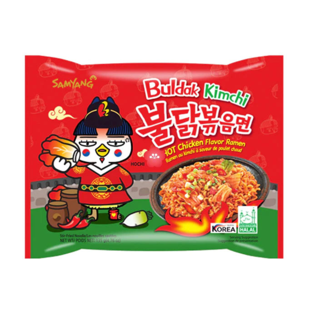 Samyang Buldak Kimchi Hot Chicken Flavor Ramen 135g